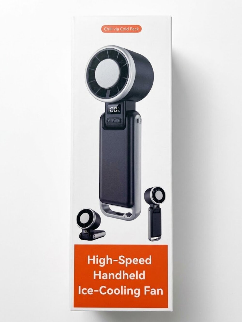 Handheld Portable High-Speed Mini Ice-Cooling Fan